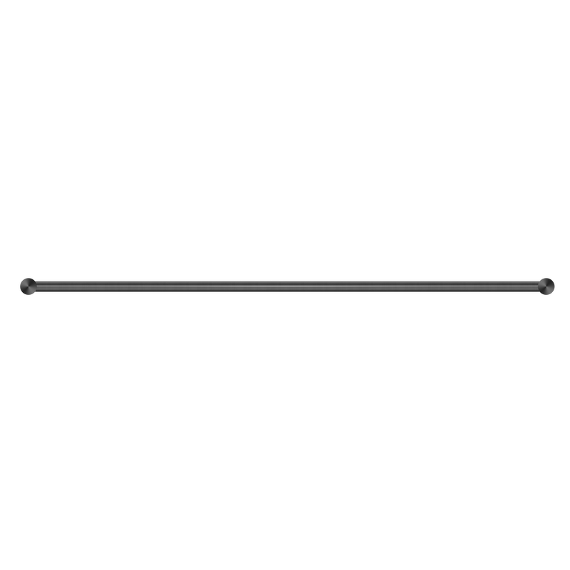 New Mecca Single Towel Rail 800mm Gun Metal