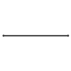 New Mecca Single Towel Rail 800mm Matte Black