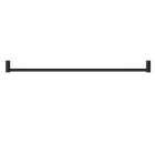 New Mecca Single Towel Rail 800mm Matte Black