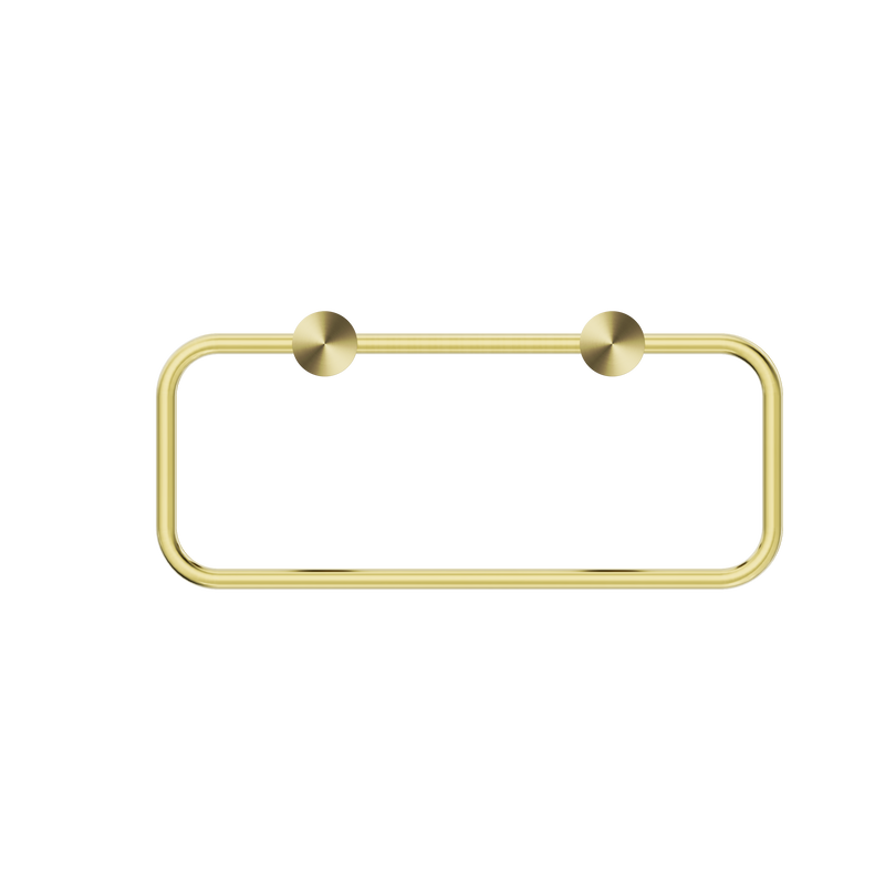 New Mecca Towel Ring Brushed Gold