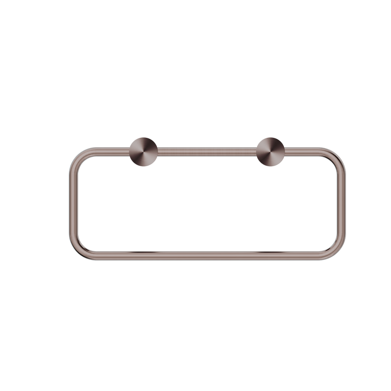 New Mecca Towel Ring Brushed Bronze