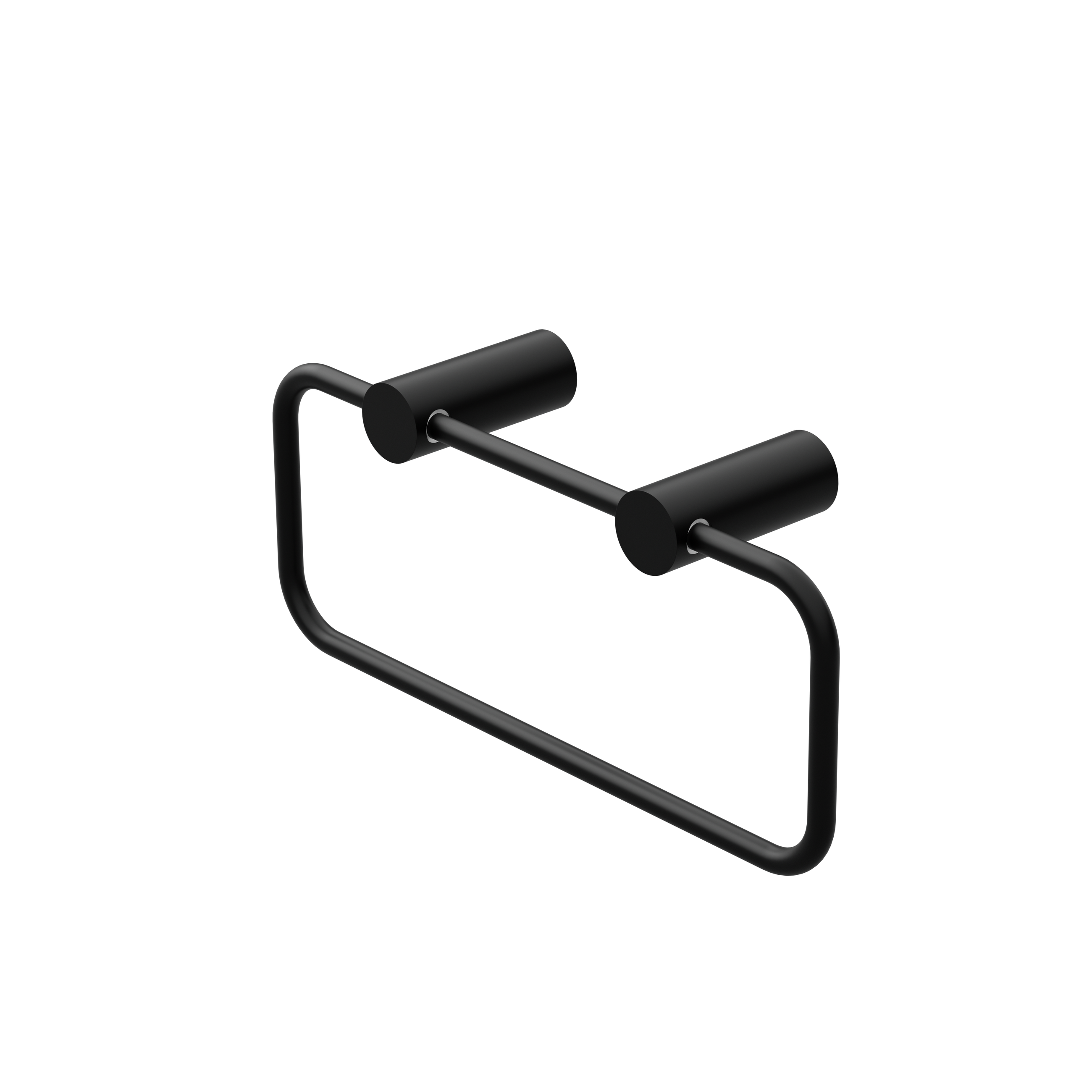 New Mecca Towel Ring Matte Black