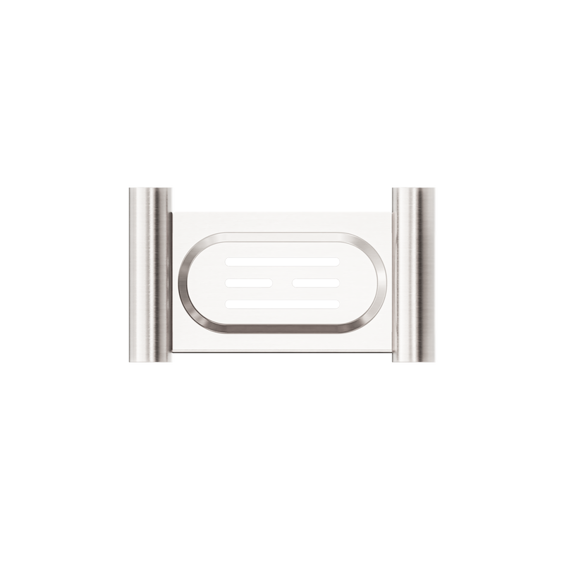 New Mecca Soap Dish Holder Brushed Nickel