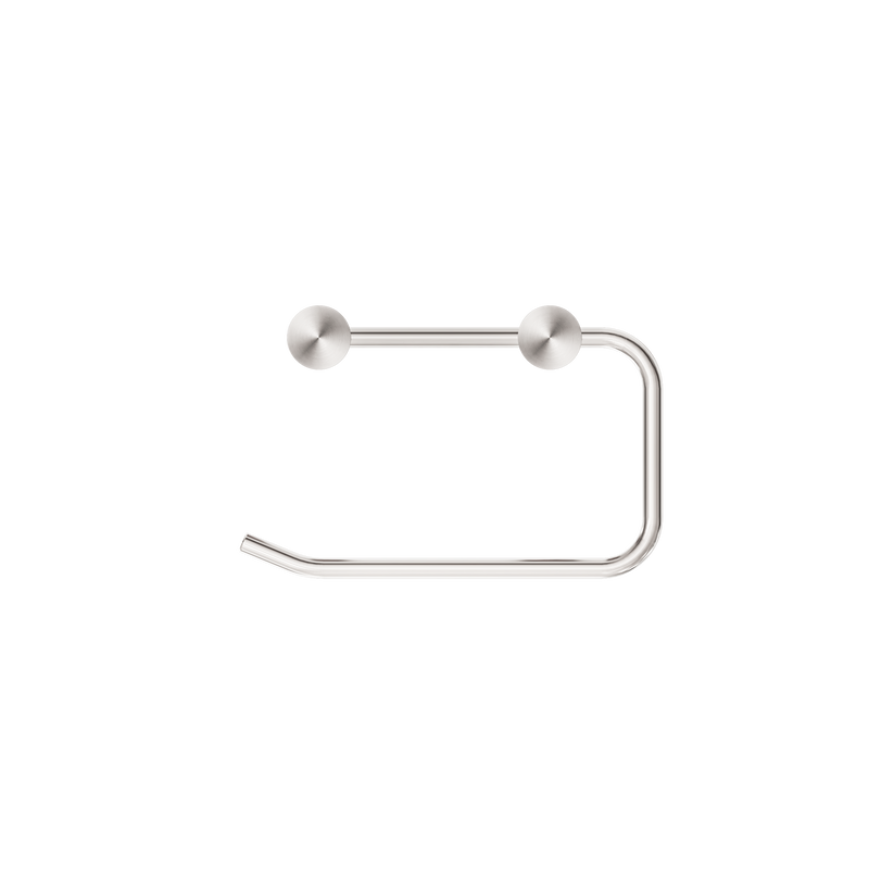 New Mecca Toilet Roll Holder Brushed Nickel