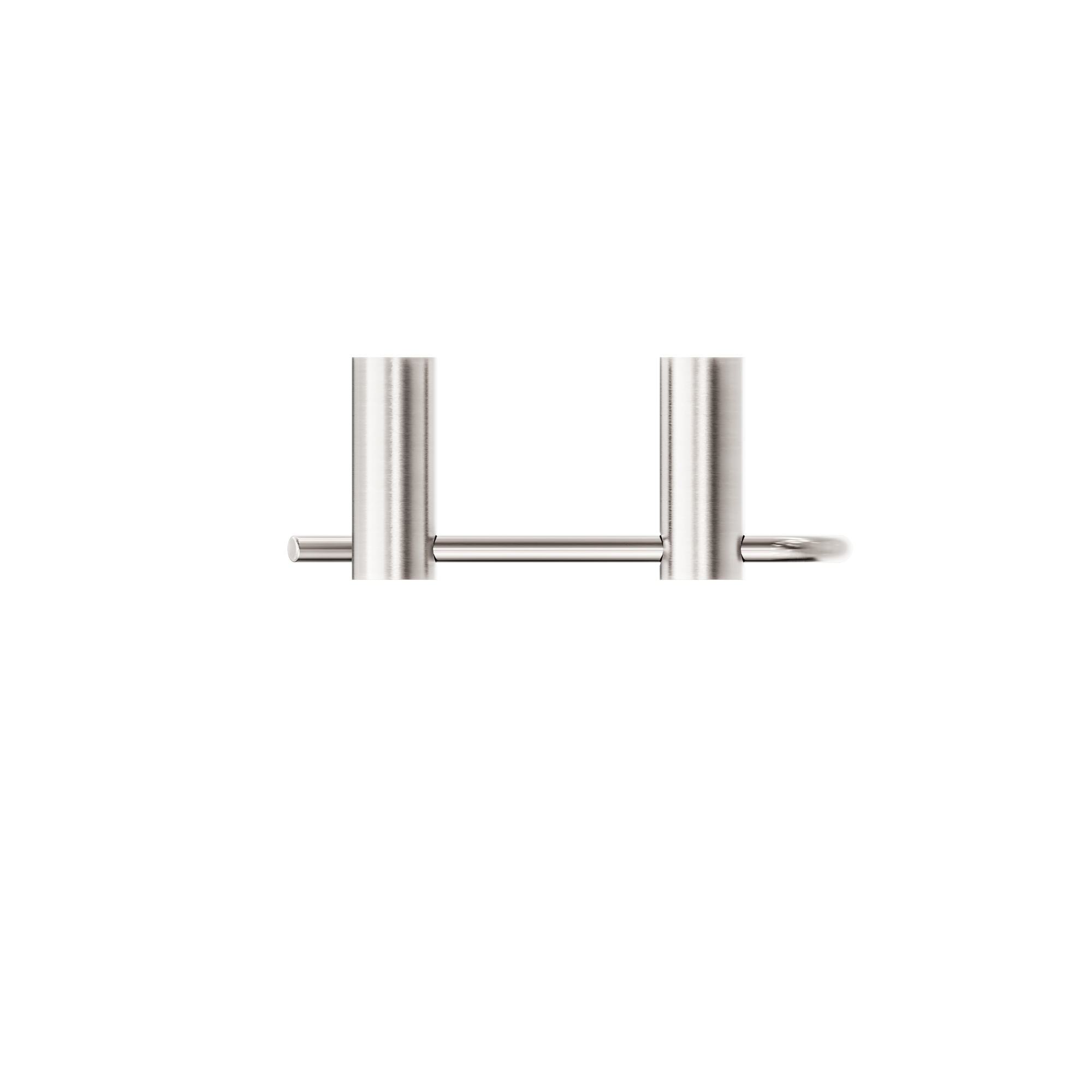 New Mecca Toilet Roll Holder Brushed Nickel