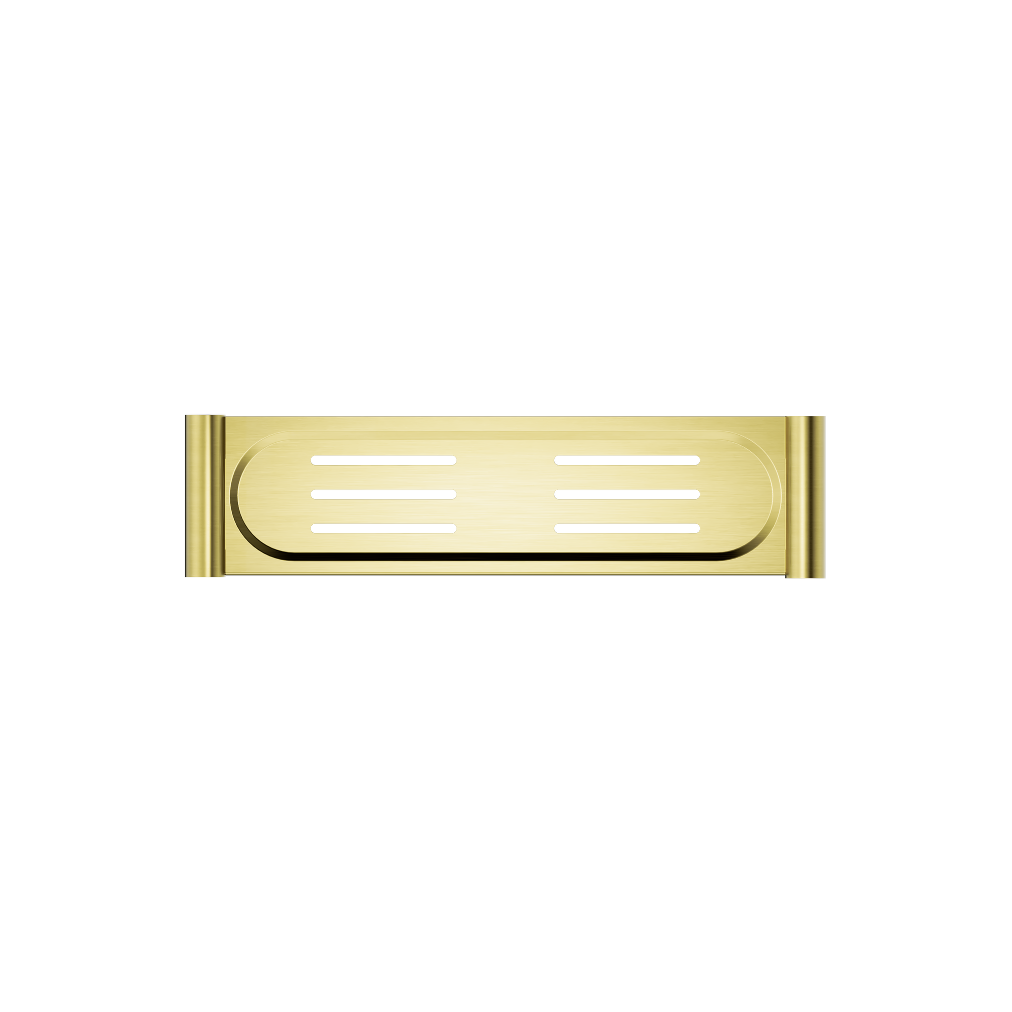 New Mecca Metal Shower Shelf Brushed Gold