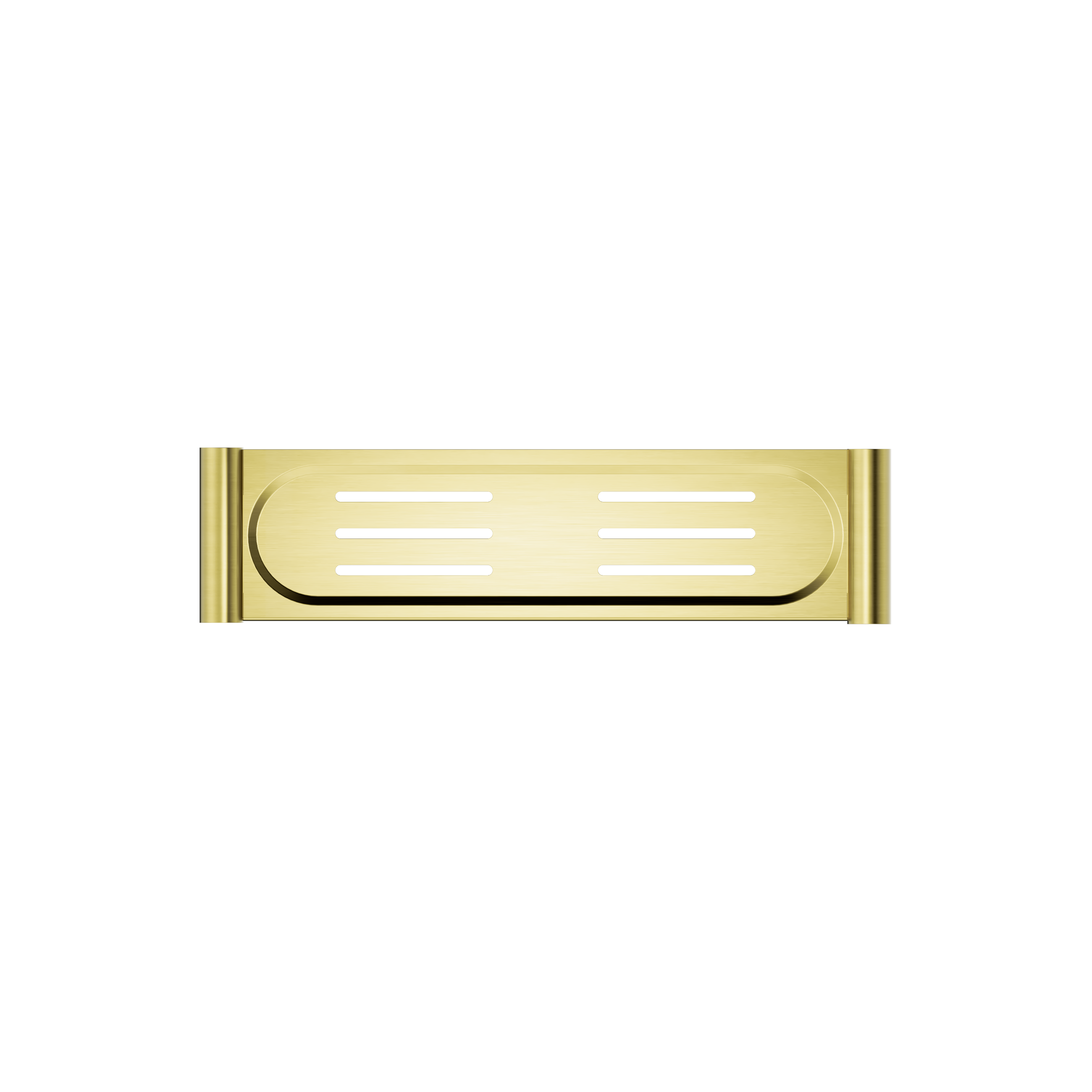New Mecca Metal Shower Shelf Brushed Gold