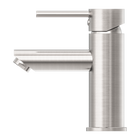Dolce Basin Mixer Straight Spout Brushed Nickel