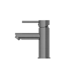 Dolce Basin Mixer Straight Spout Gun Metal
