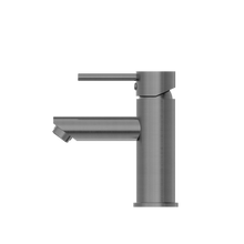 Dolce Basin Mixer Straight Spout Gun Metal