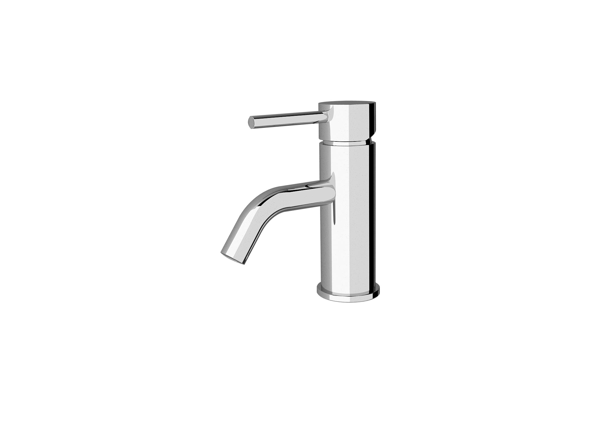 Dolce Basin Mixer Stylish Spout Chrome