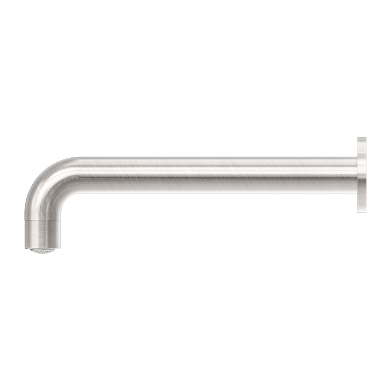Dolce Basin/Bath Spout Only 215mm Brushed Nickel