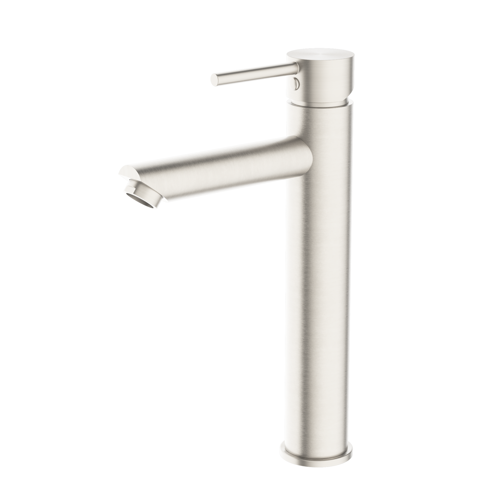 Dolce Tall Basin Mixer Brushed Nickel
