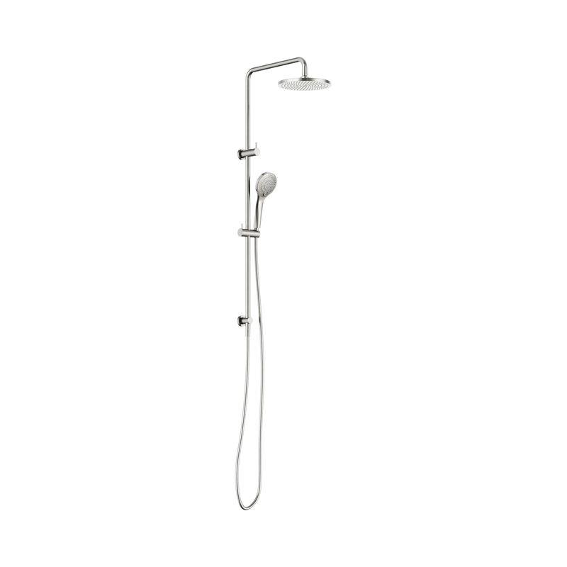 Round Twin Shower With Air Shower I Brushed Nickel