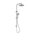 Round Twin Shower Chrome