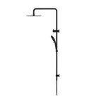 Round Twin Shower Matte Black