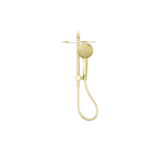 Mecca 2 In 1 Twin Shower Brushed Gold