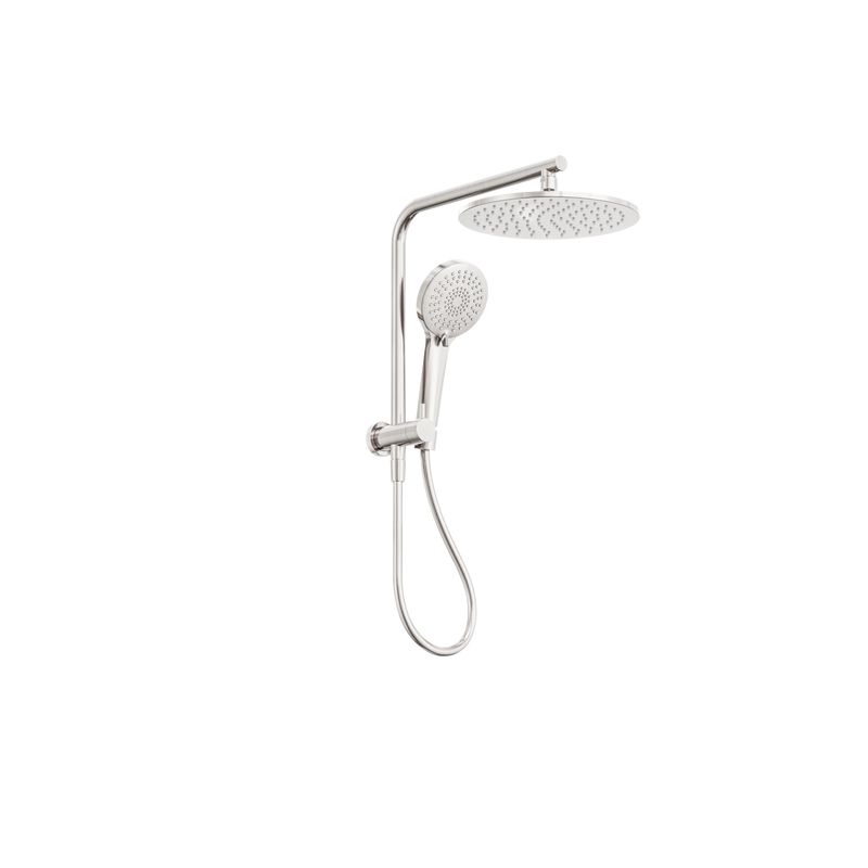 Mecca 2 In 1 Twin Shower Brushed Nickel