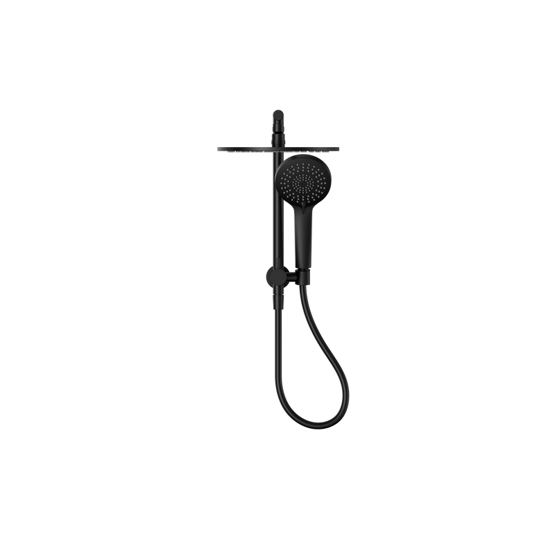Mecca 2 In 1 Twin Shower Matte Black