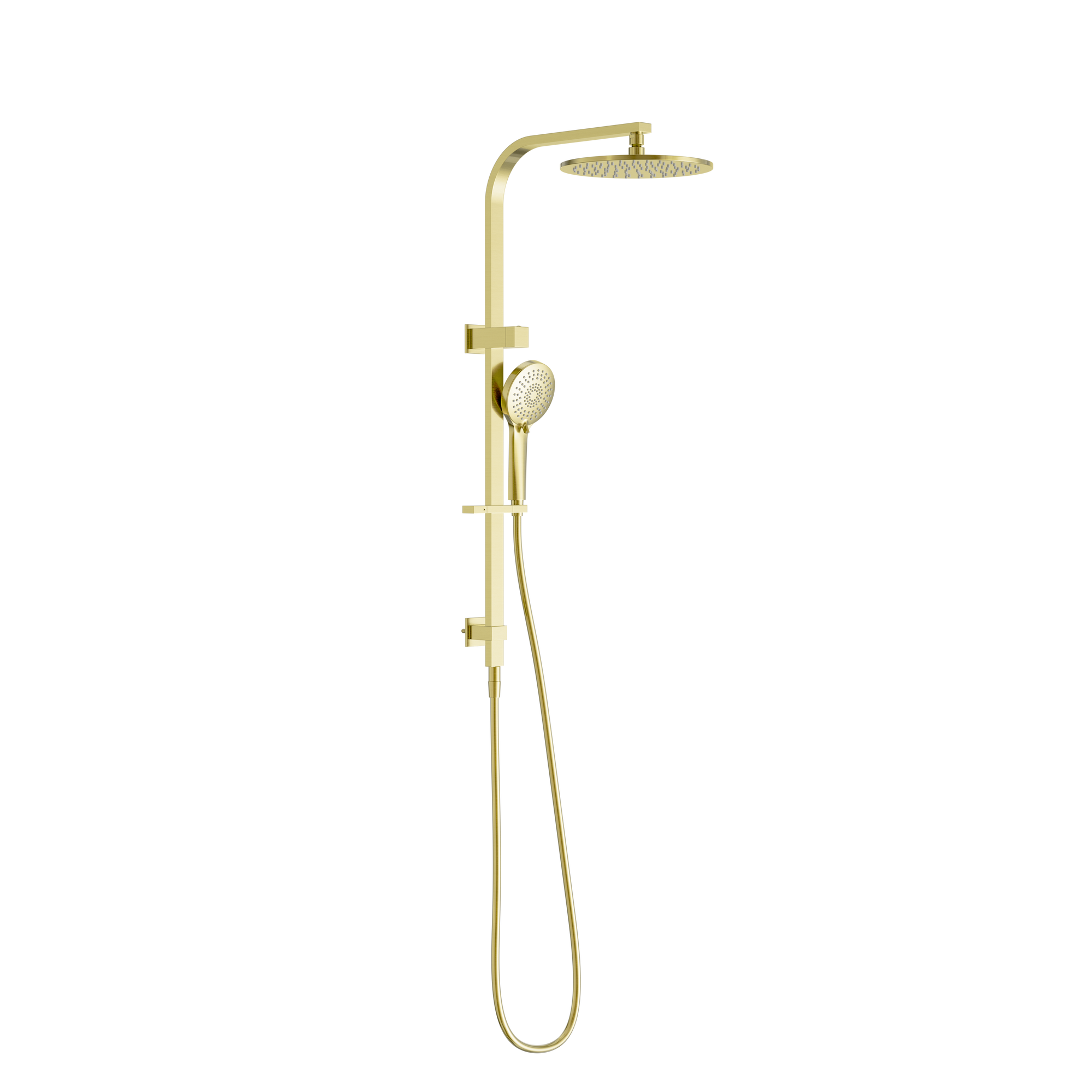 Bianca Twin Shower Brushed Gold