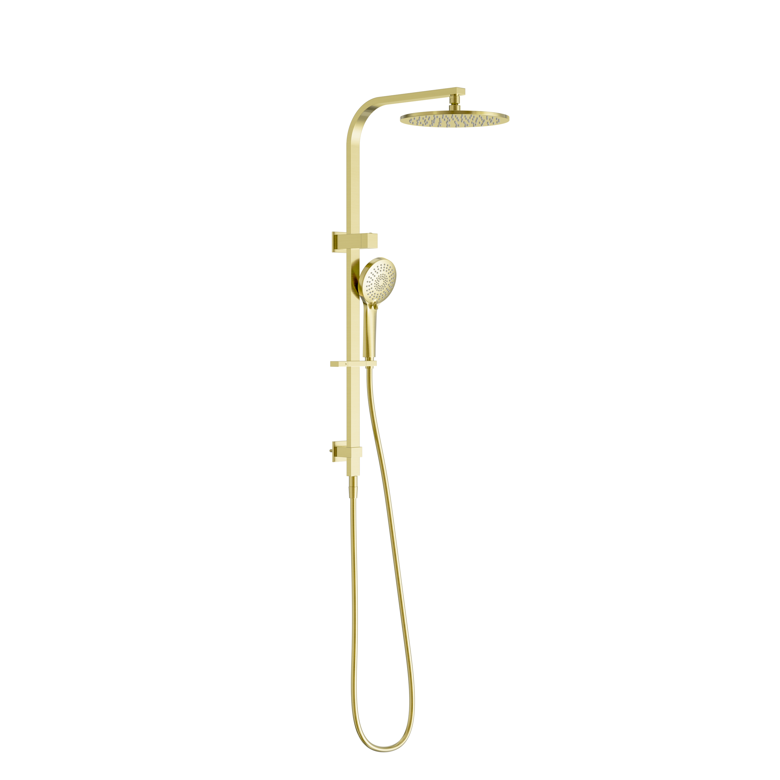Bianca Twin Shower Brushed Gold