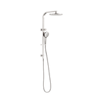 Bianca Twin Shower Brushed Nickel