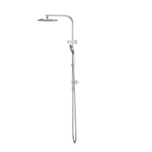 Bianca Twin Shower Brushed Nickel