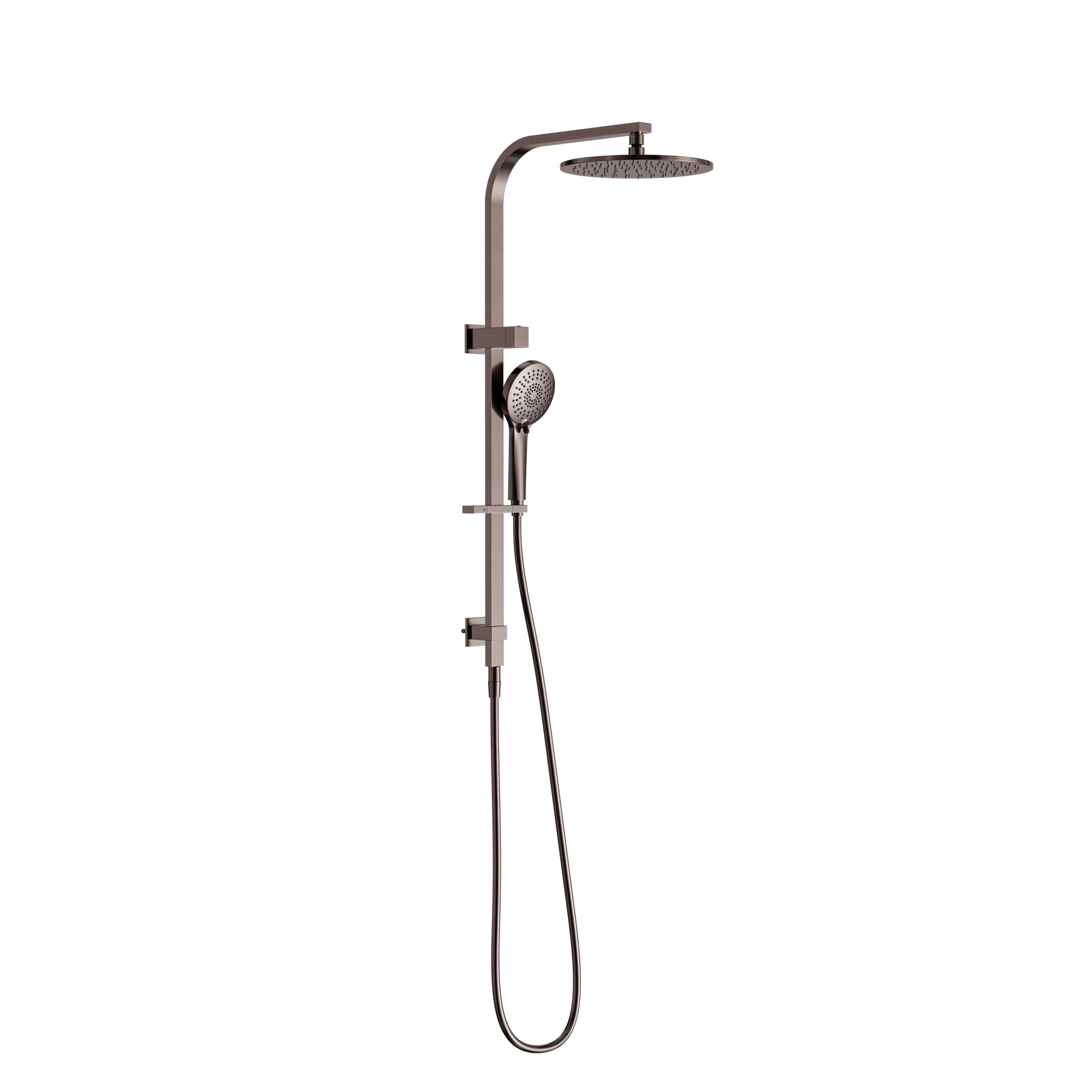 Bianca Twin Shower Brushed Bronze