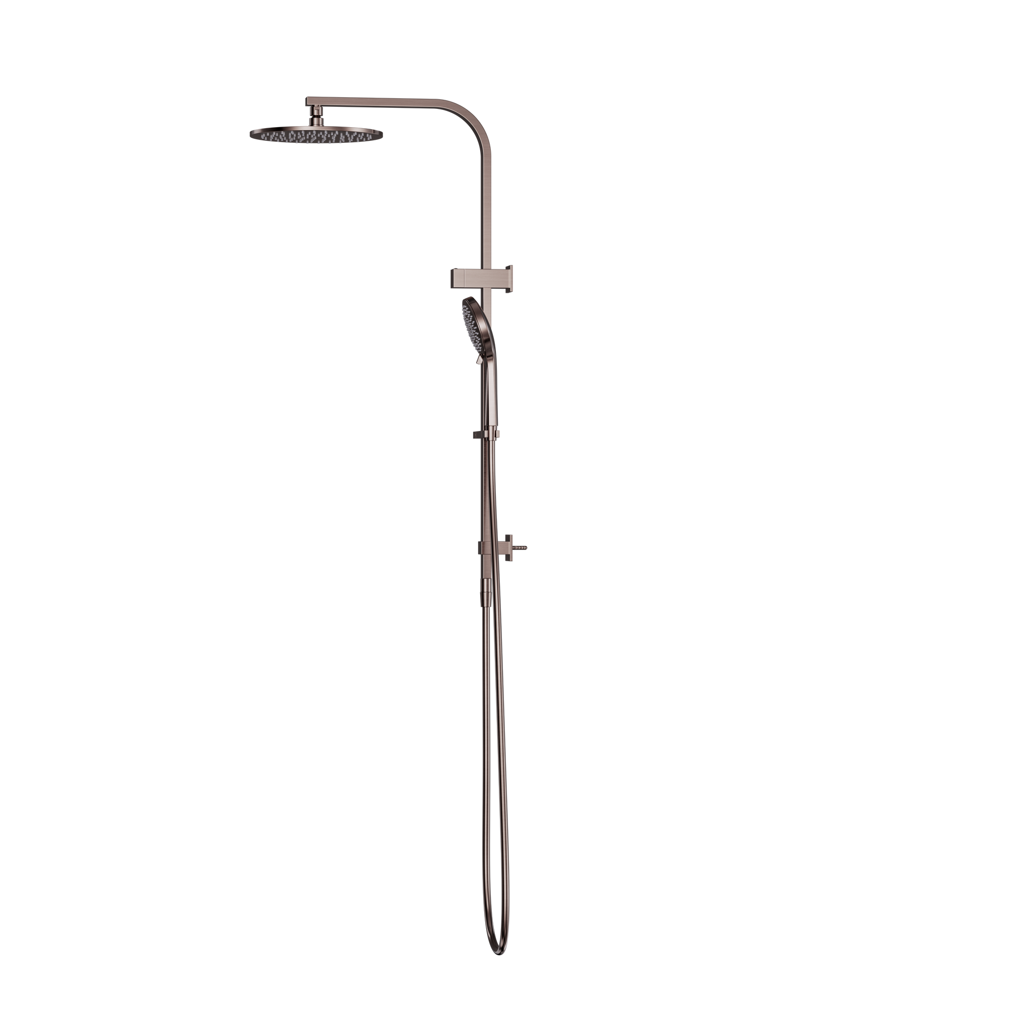 Bianca Twin Shower Brushed Bronze
