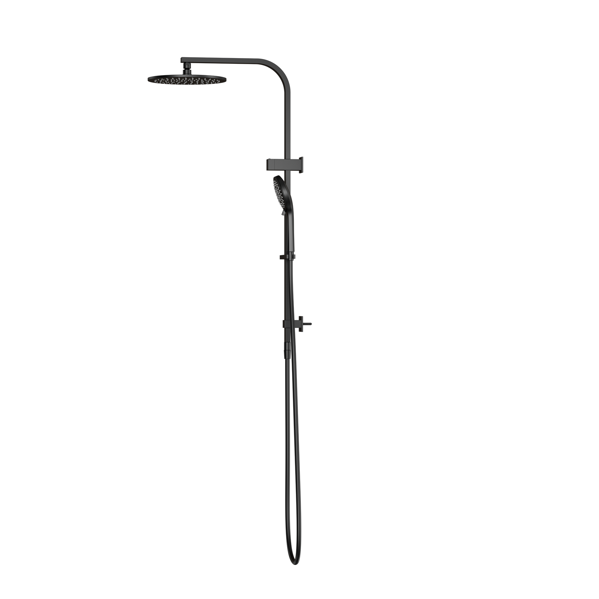 Bianca Twin Shower Matte Black
