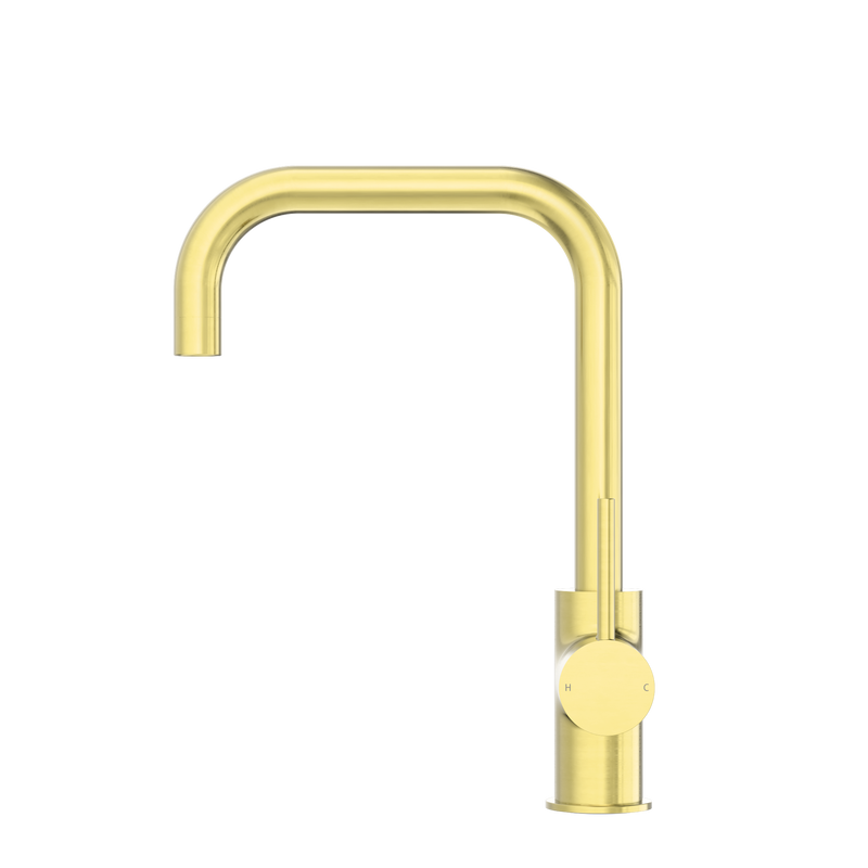 Dolce Kitchen Mixer Square Shape Brushed Gold
