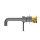 Dolce Kitchen Mixer Gooseneck Brushed Gold