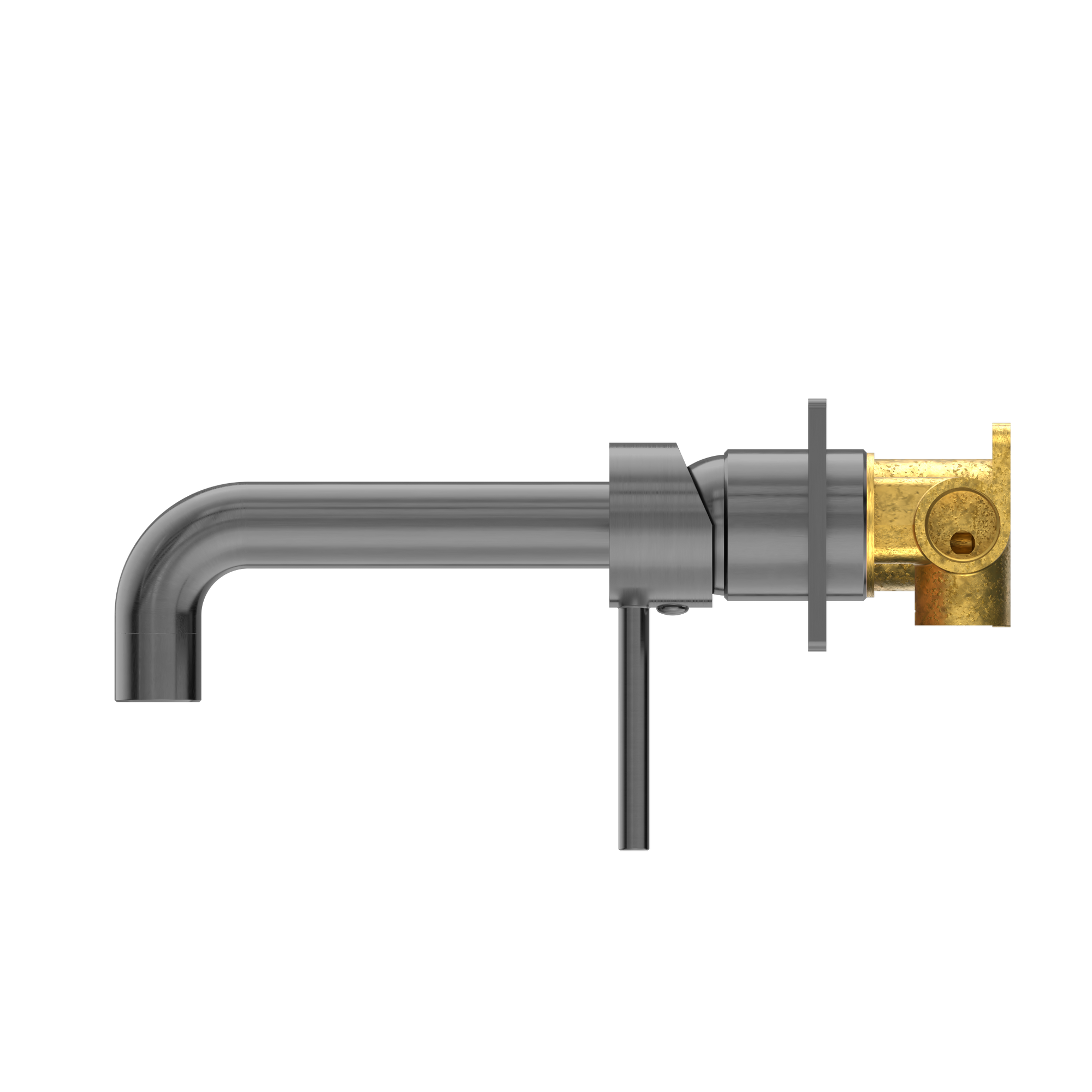 Dolce Kitchen Mixer Gooseneck Brushed Gold