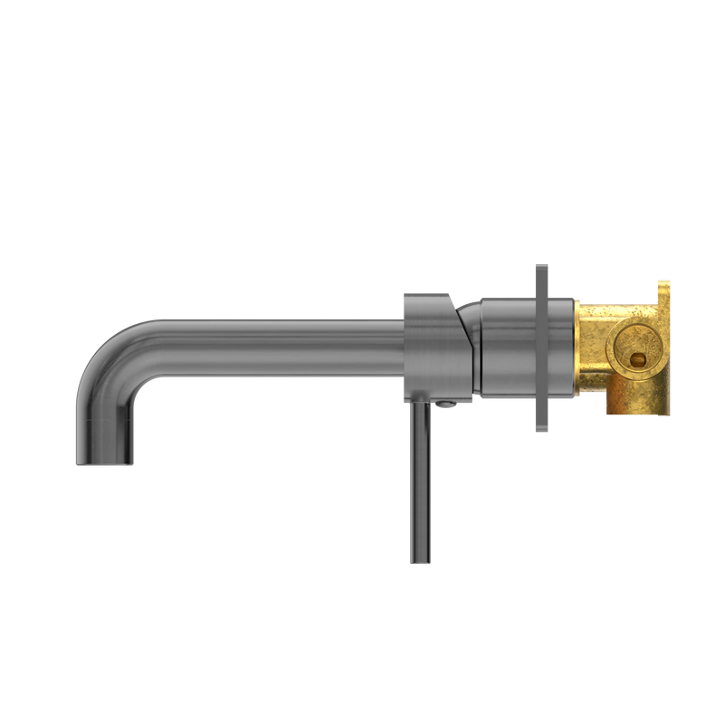 Dolce Kitchen Mixer Gooseneck Brushed Gold