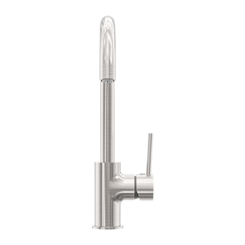 Dolce Kitchen Mixer Gooseneck Brushed Nickel