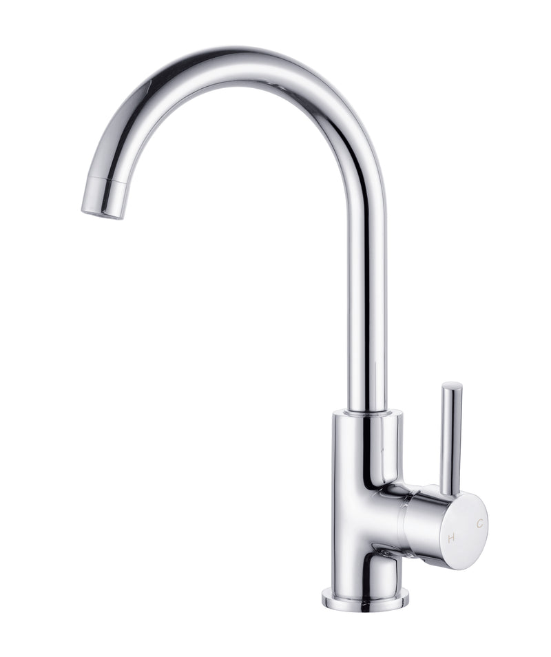 Dolce Kitchen Mixer Gooseneck Chrome