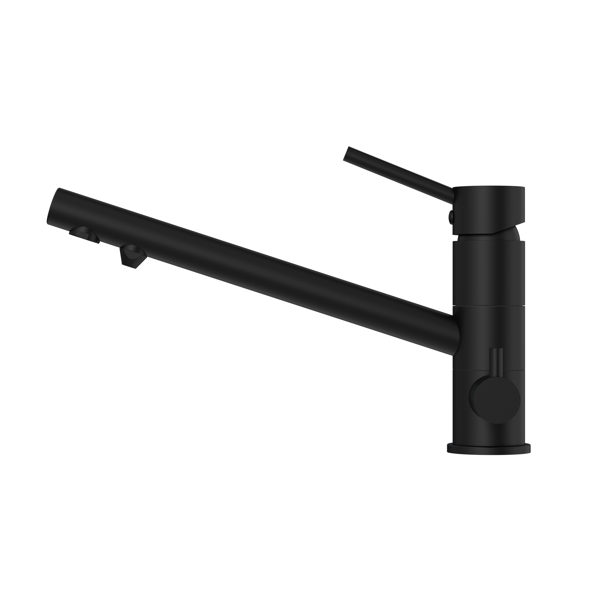 Dolce Three-Way Kitchen Mixer Matte Black