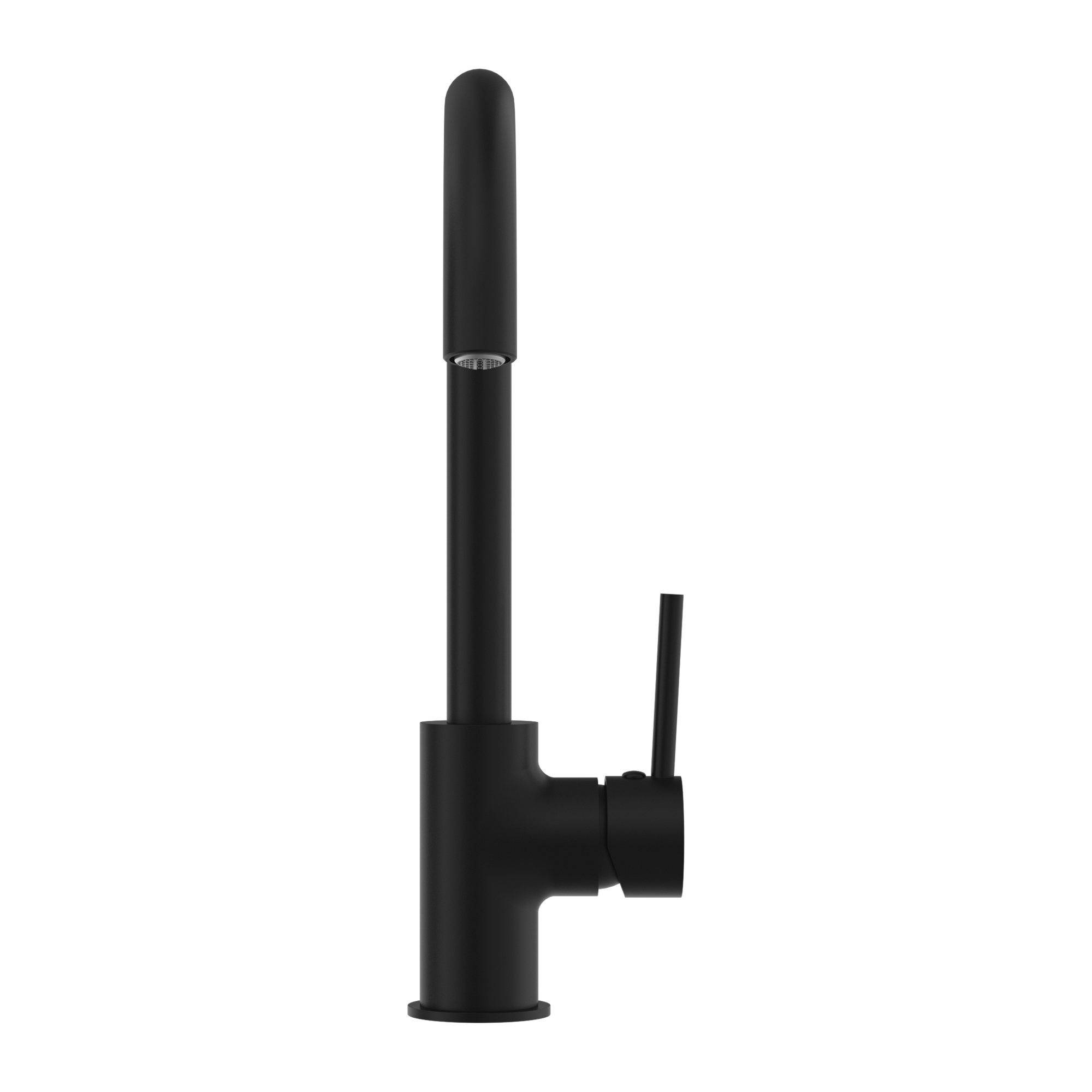 Dolce Kitchen Mixer Gooseneck Matte Black