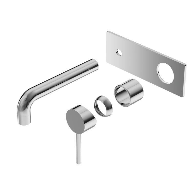 Dolce Wall Basin/Bath Mixer Trim Kits Only Chrome