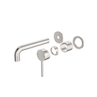 Dolce Wall Basin/Bath Mixer Separate Back Plate Trim Kits Only Brushed Nickel