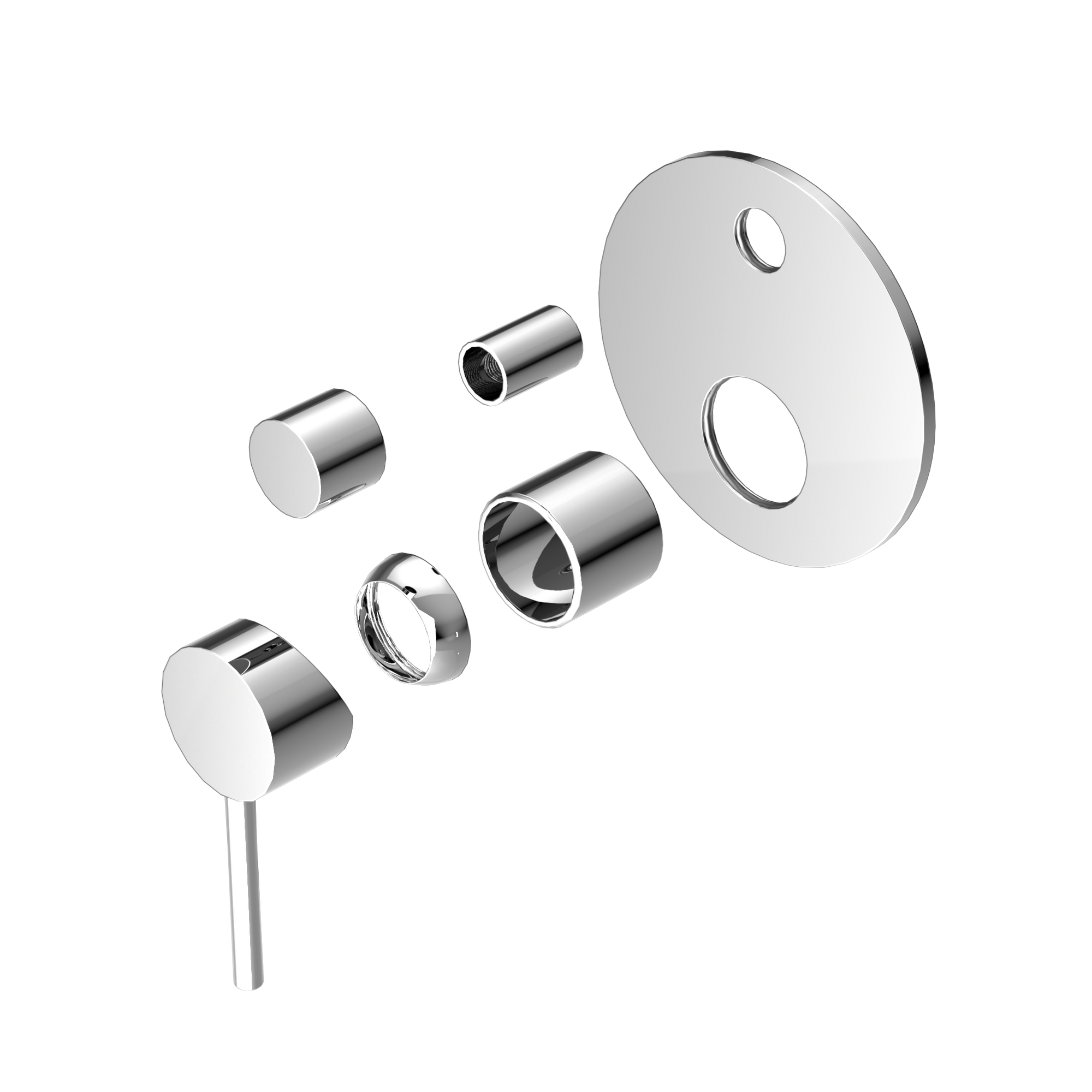 Dolce Shower Mixer With Diverter Trim Kits Only Chrome