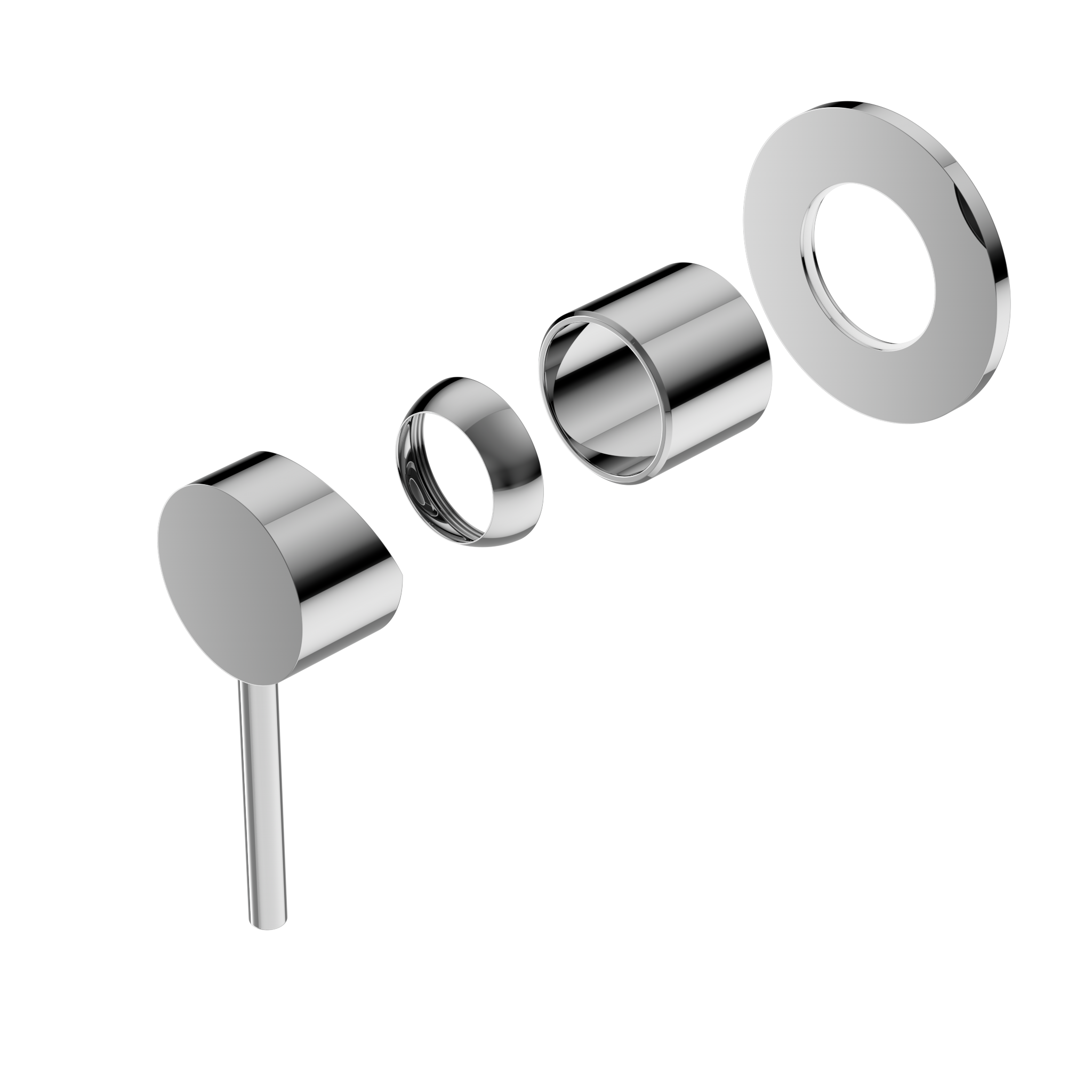 Dolce Shower Mixer Trim Kits Only Chrome