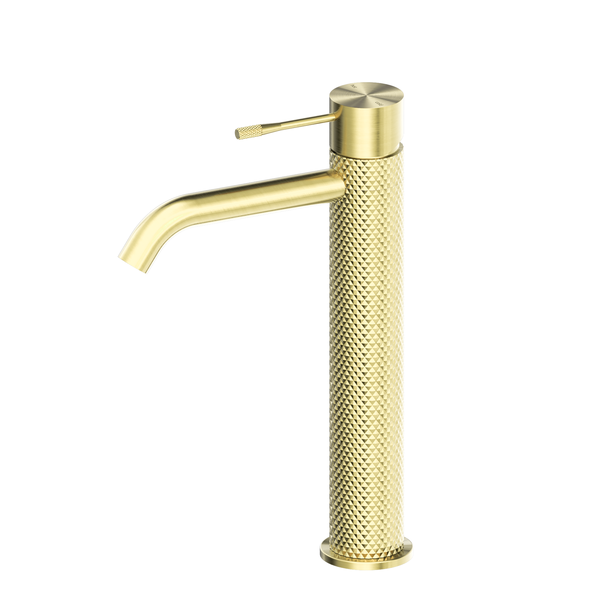 Opal Tall Basin Mixer Brushed Gold