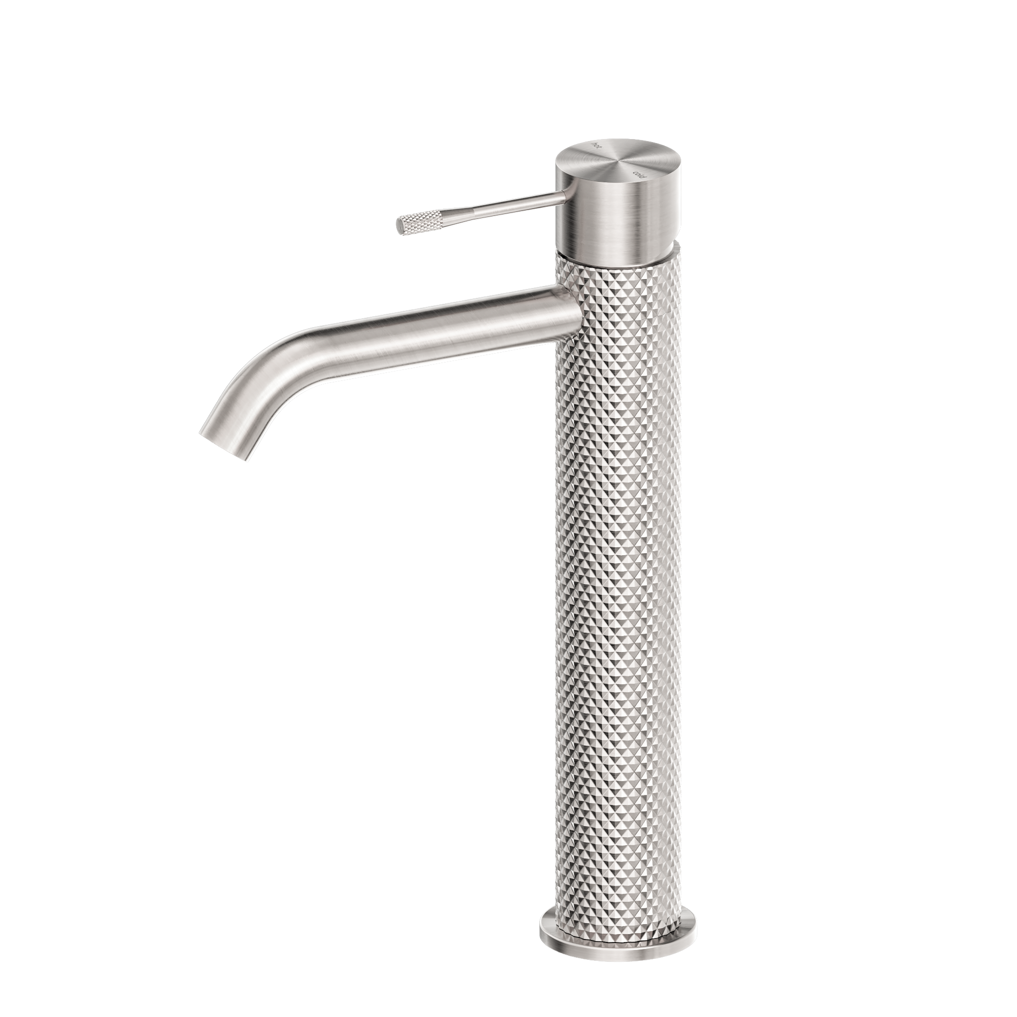 Opal Tall Basin Mixer Brushed Nickel