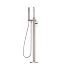 Opal Freestanding Bath Mixer With Hand Shower Brushed Nickel