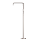 Opal Freestanding Bath Mixer With Hand Shower Brushed Nickel