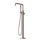 Opal Freestanding Bath Mixer With Hand Shower Brushed Bronze
