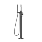 Opal Freestanding Bath Mixer With Hand Shower Graphite