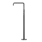 Opal Freestanding Bath Mixer With Hand Shower Graphite
