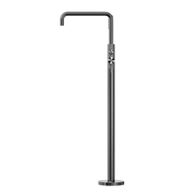 Opal Freestanding Bath Mixer With Hand Shower Graphite